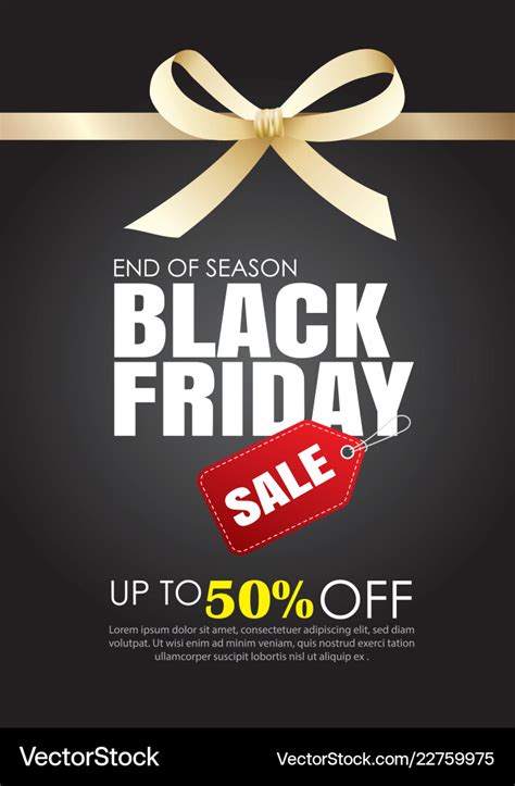 black friday flyer template